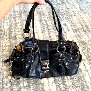 Kathy Van Zealand cute black purse!